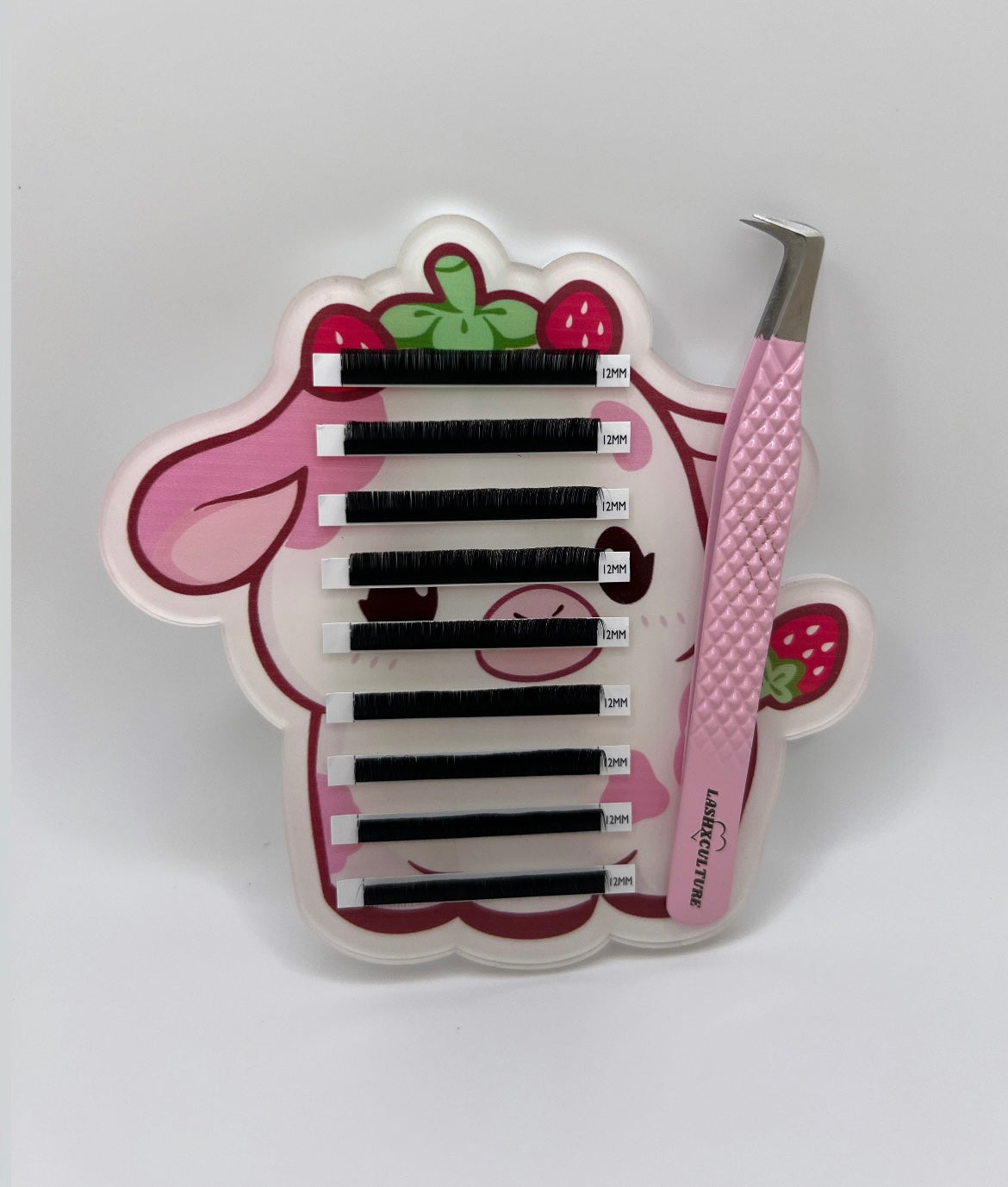 Strawberry Cow Lash Tile