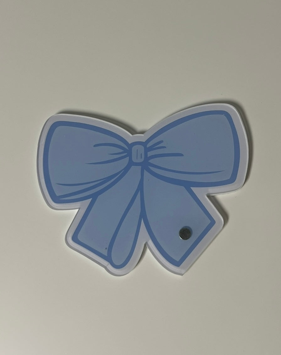 Blue Bow Lash Tile