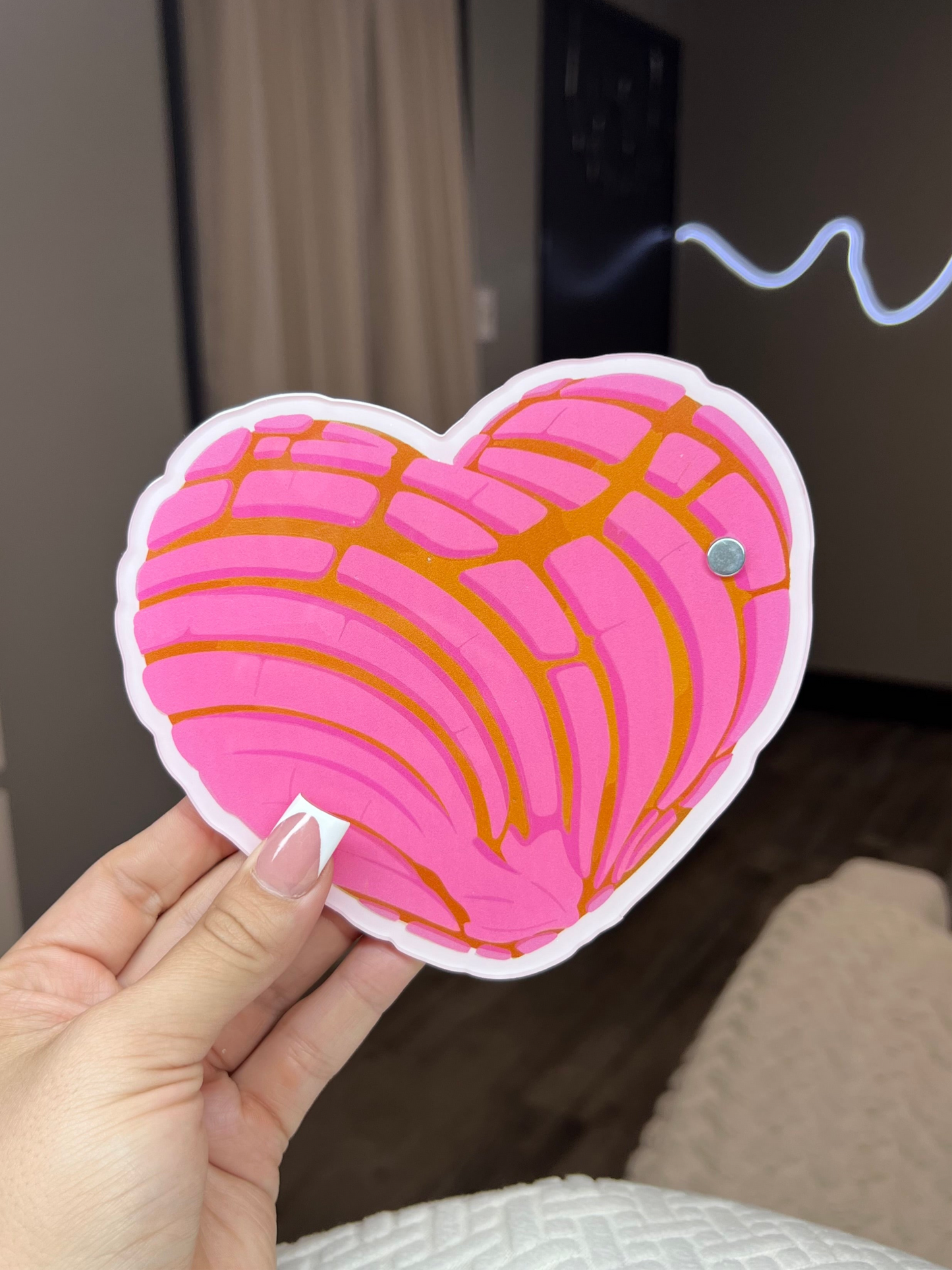 Pink Concha Lash Tile