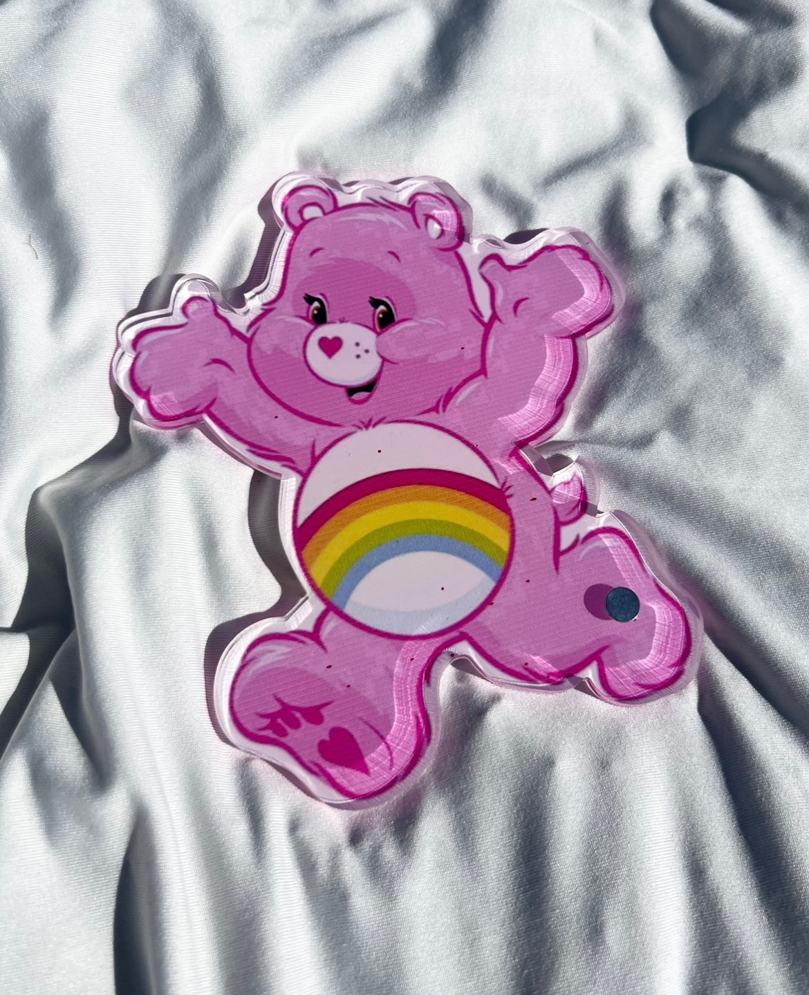 Sale Care bear pink tile