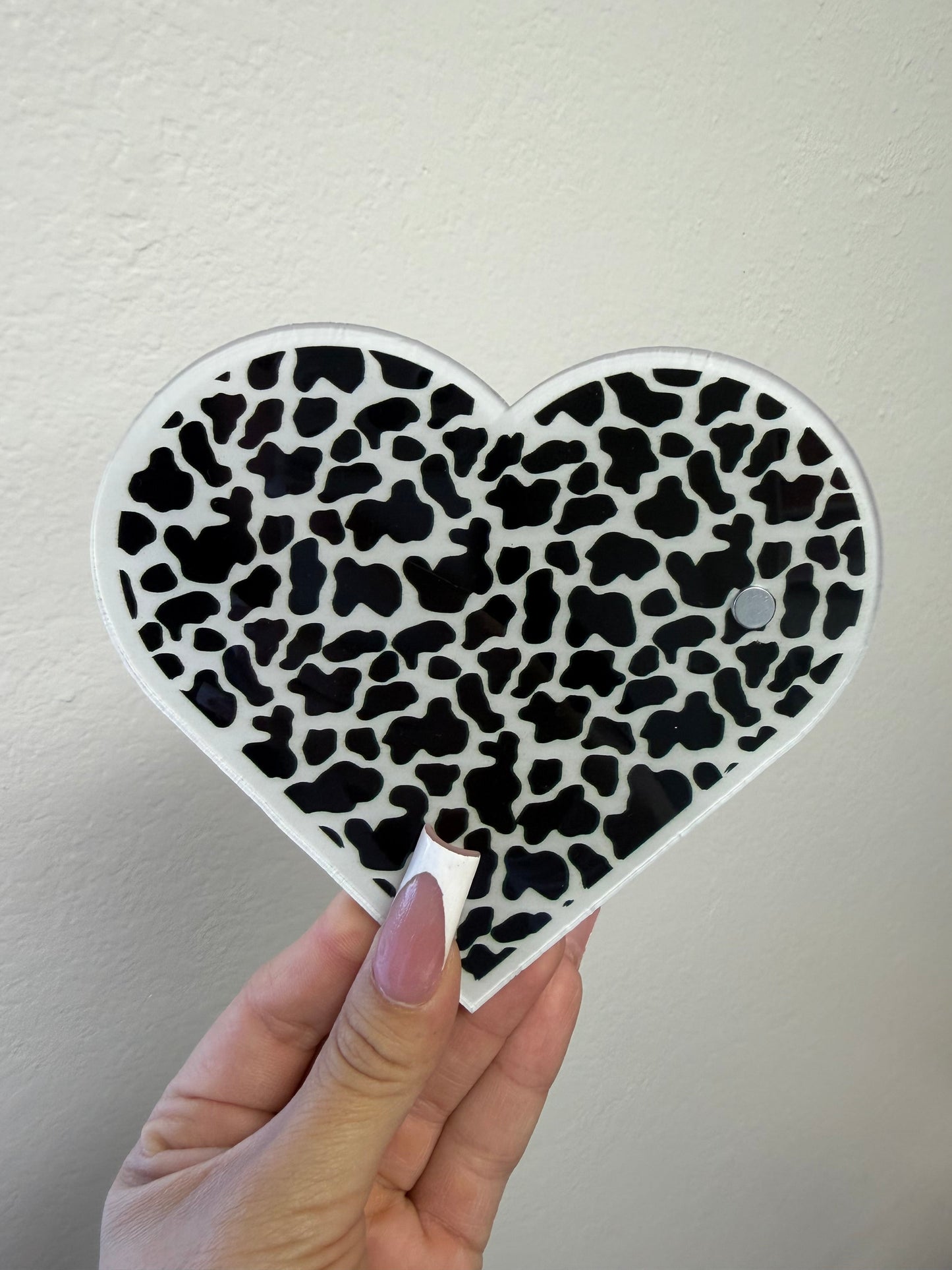 Cow Print Lash Tile