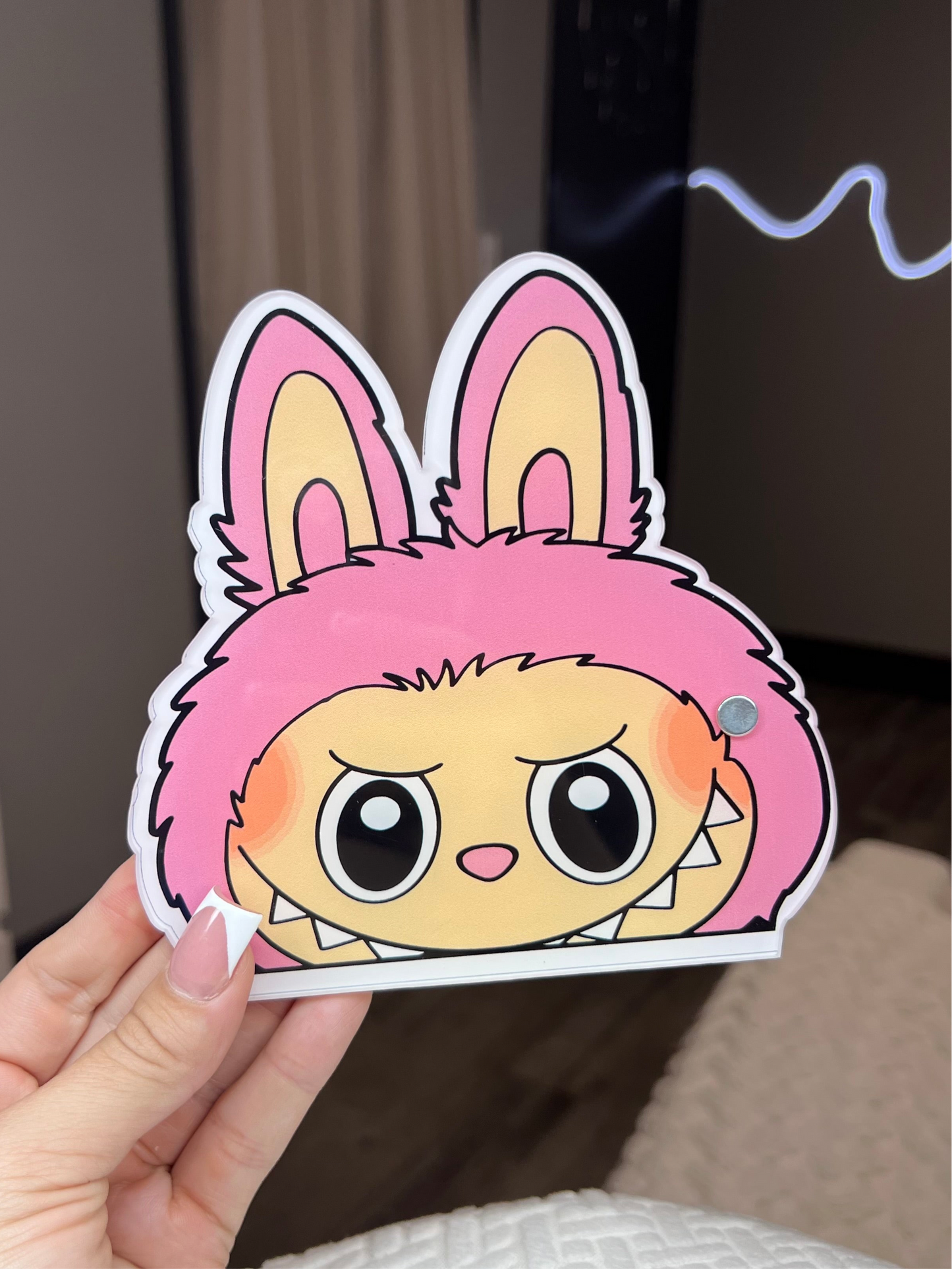 Pink Labubu Lash Tile