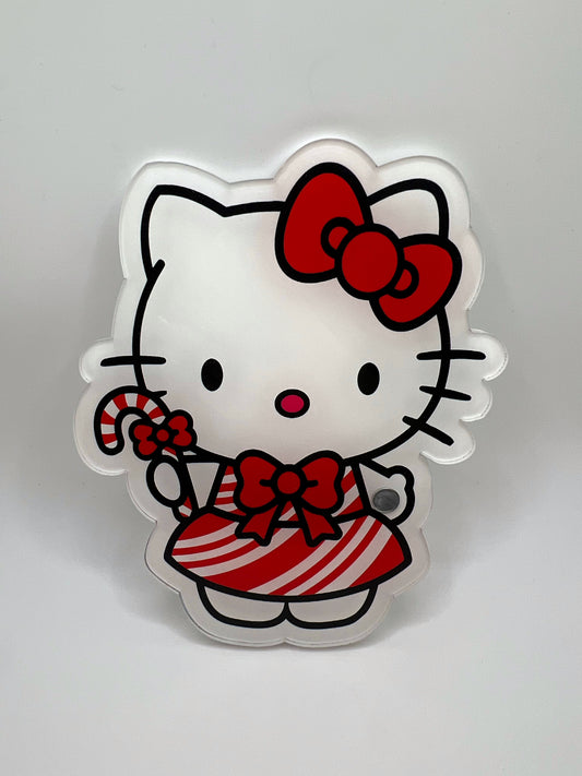 Candy Cane Hello Kitty Lash Tile