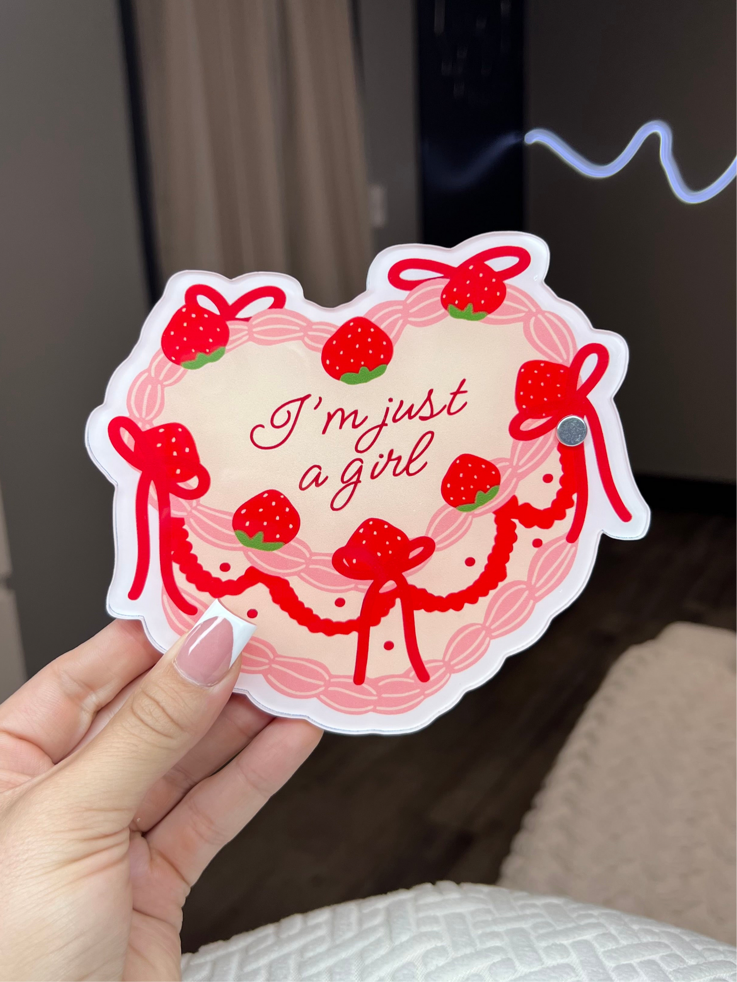 Strawberry Cake Lash Tile