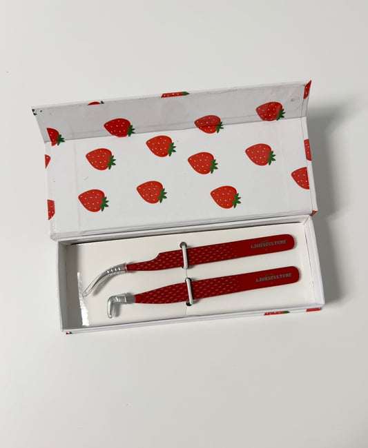 Strawberry Tweezer Duo